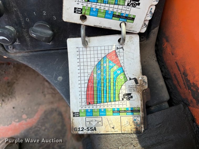 image for item FK3165 2011 JLG G12-55A telehandler