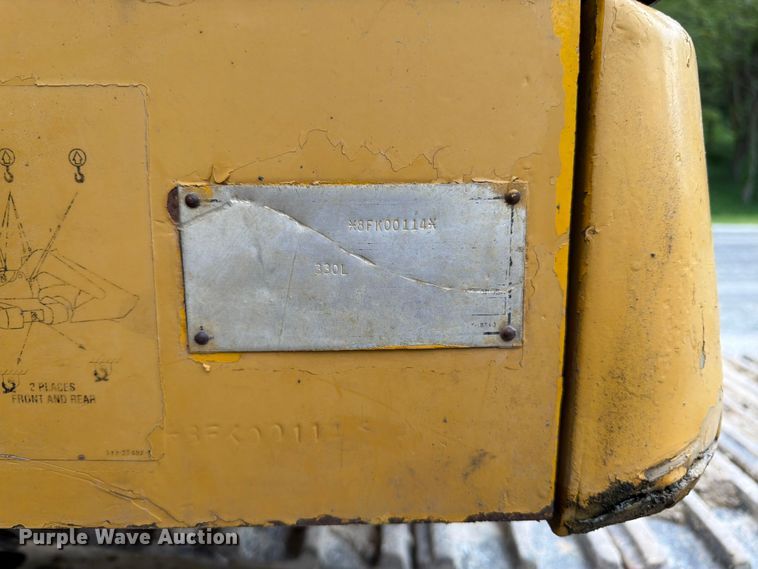 image for item FK3183 1993 Caterpillar 330L excavator