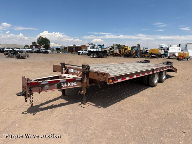 image for item FM7589 2000 Trail King TK18-2400 equipment trailer
