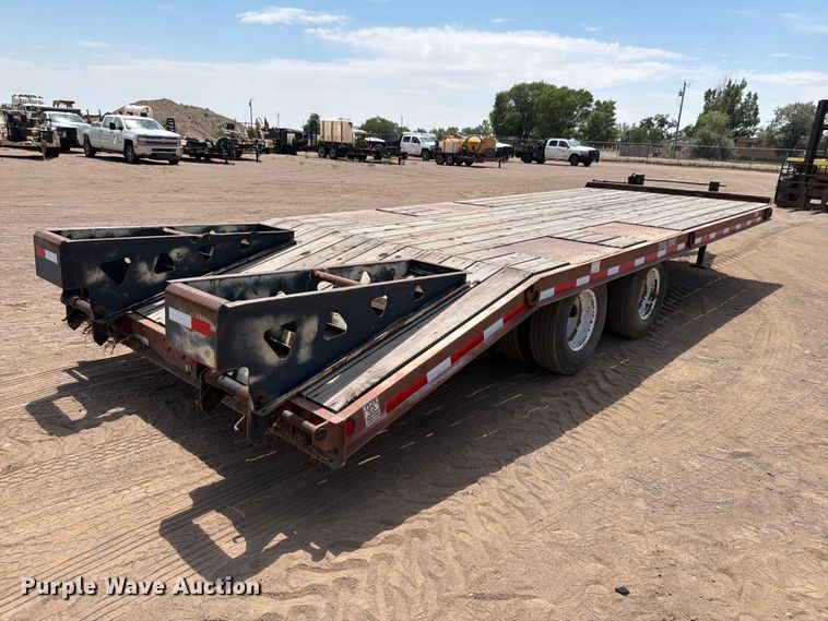 image for item FM7589 2000 Trail King TK18-2400 equipment trailer