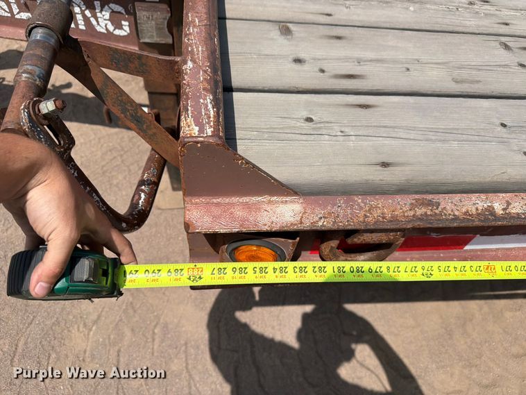 image for item FM7589 2000 Trail King TK18-2400 equipment trailer