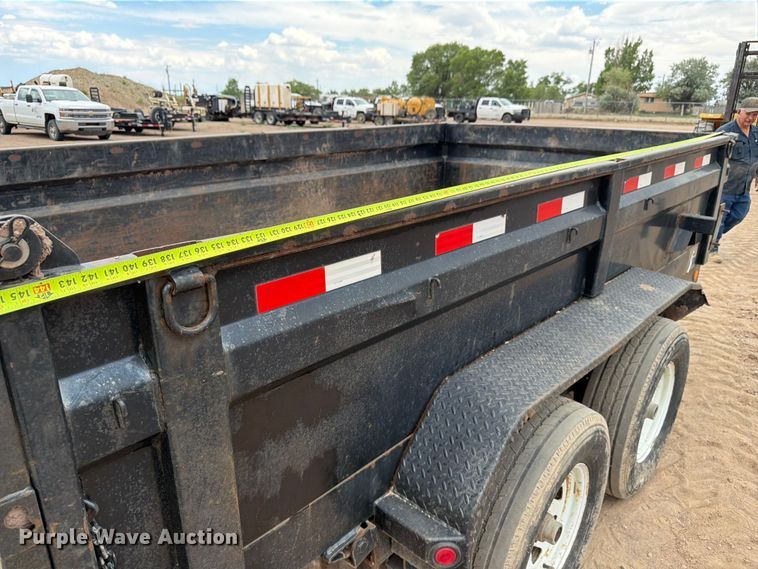 image for item FM7593 2008 Load Trail dump trailer