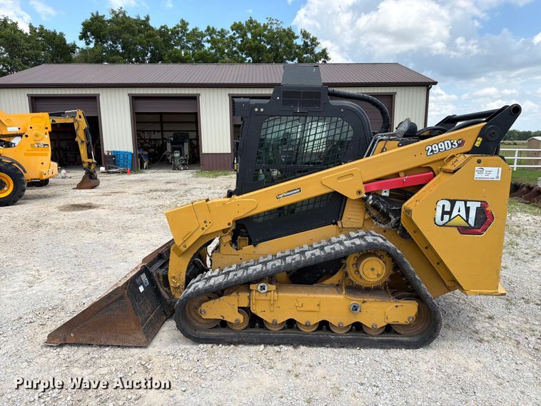 image for item FN2505 2020 Caterpillar 299D3 XE forestry tracked skid steer loader