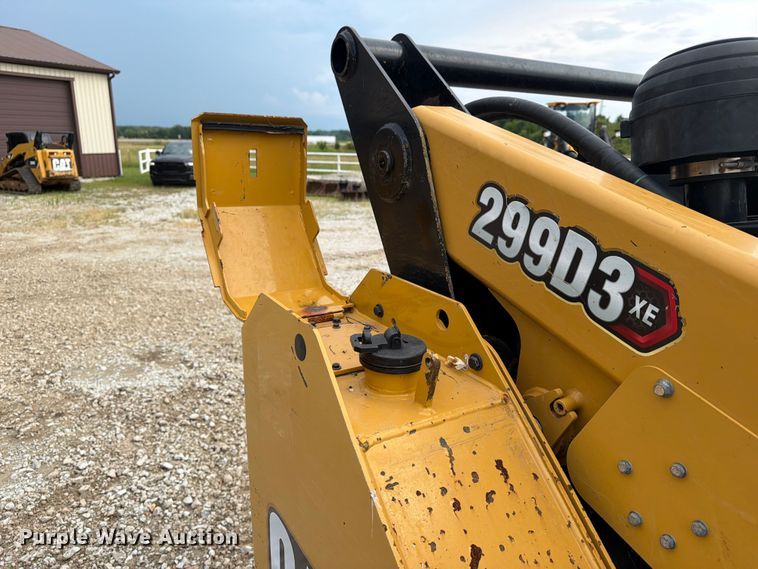 image for item FN2505 2020 Caterpillar 299D3 XE forestry tracked skid steer loader