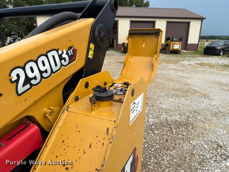 image for item FN2505 2020 Caterpillar 299D3 XE forestry tracked skid steer loader
