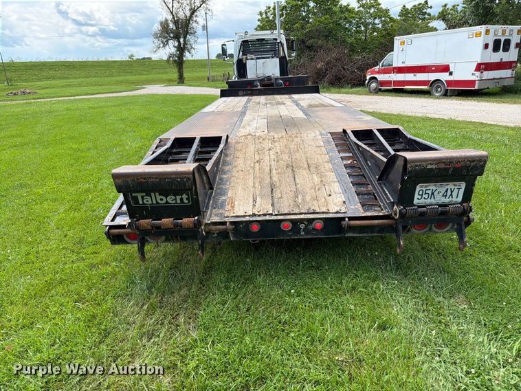 image for item FN5749 2011 Talbert AC-20 equipment trailer