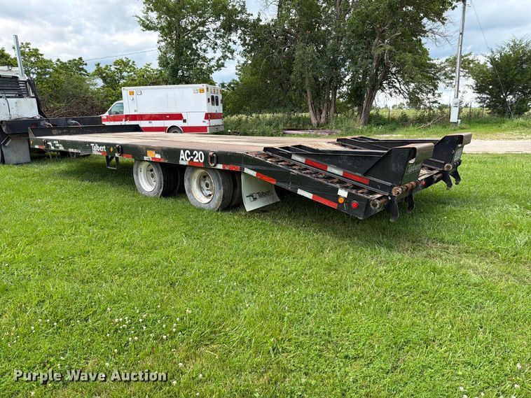 image for item FN5749 2011 Talbert AC-20 equipment trailer