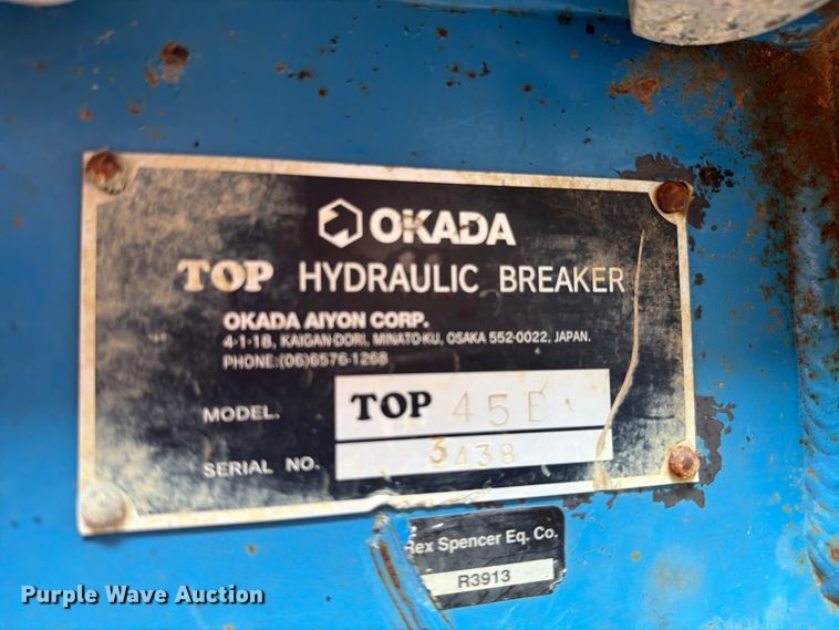 image for item FN5752 Excavator attachments