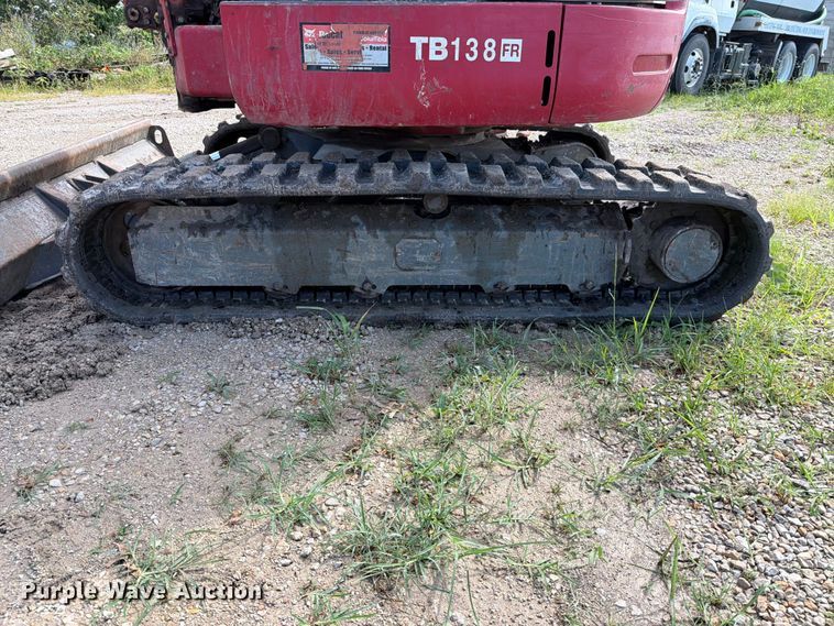 image for item FN5756 2013 Takeuchi TB138FR mini excavator