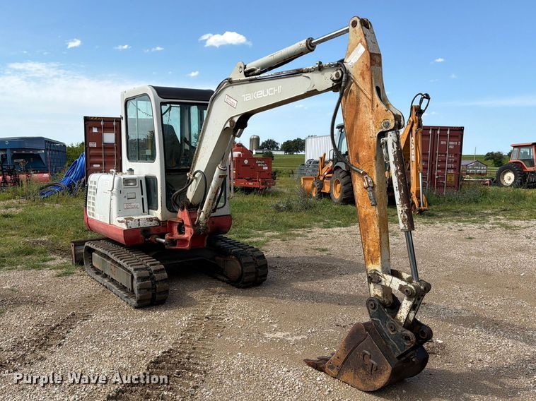 image for item FN5757 Takeuchi TB135 mini excavator