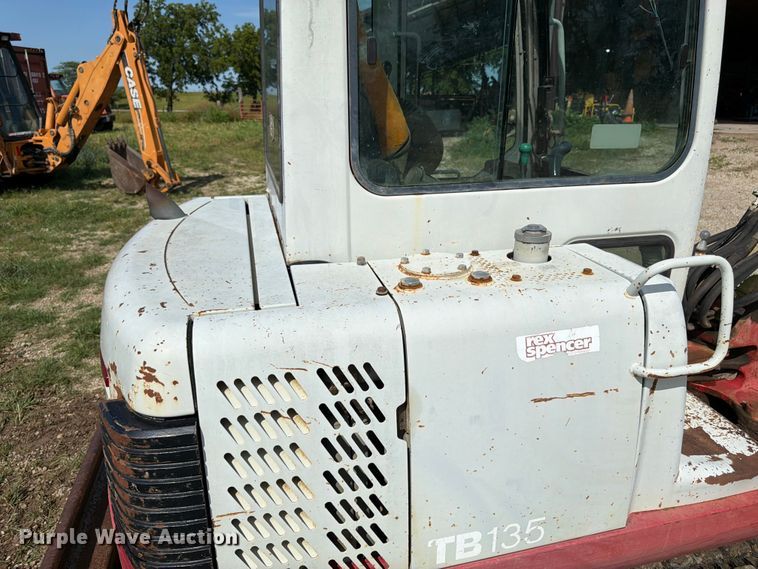 image for item FN5757 Takeuchi TB135 mini excavator