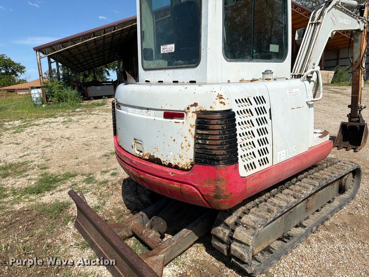 image for item FN5757 Takeuchi TB135 mini excavator