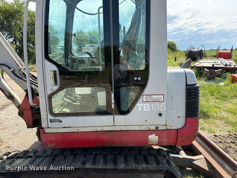 image for item FN5757 Takeuchi TB135 mini excavator