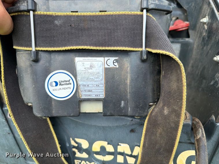 image for item FN5759 2018 Bomag BMP 8500 trench compactor