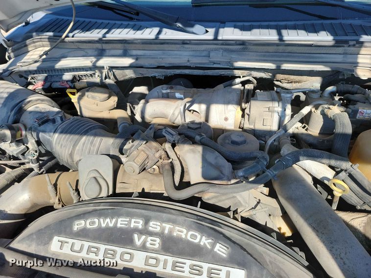 image for item FU0030 2008 Ford F350 Super Duty dump bed pickup truck