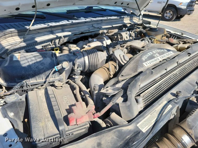 image for item FU0030 2008 Ford F350 Super Duty dump bed pickup truck