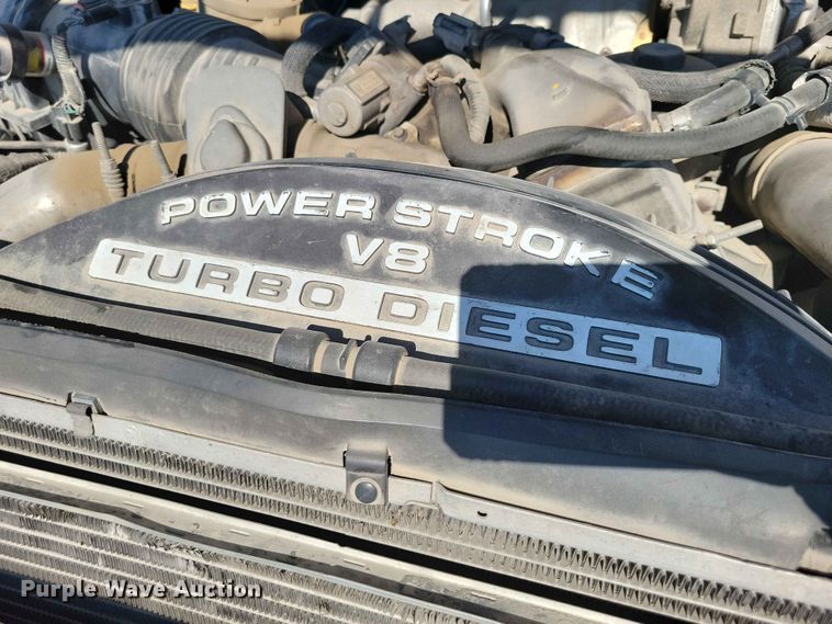 image for item FU0030 2008 Ford F350 Super Duty dump bed pickup truck