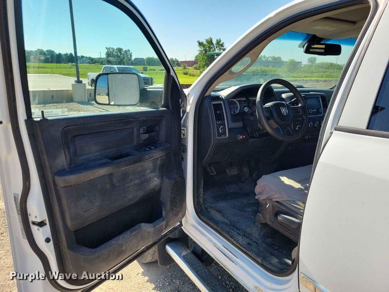 image for item FU0031 2018 Ram 5500 Crew Cab flatbed truck
