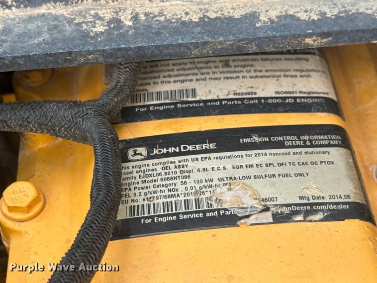image for item HI9386 2014 John Deere 210G LC excavator