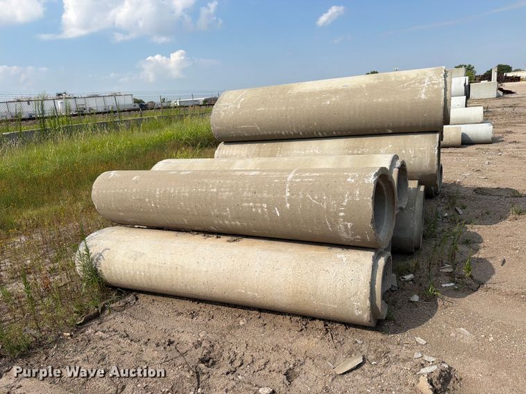 image for item MZ9712 Elliptical concrete drain pipes