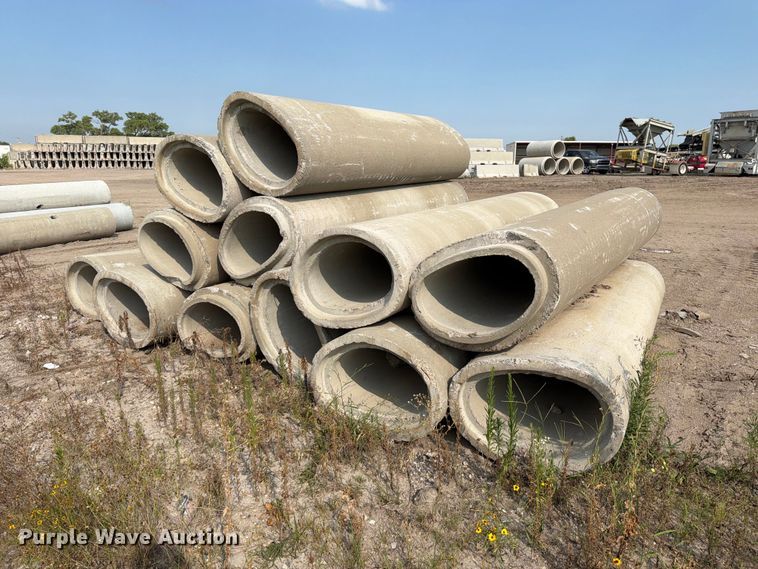 image for item MZ9712 Elliptical concrete drain pipes