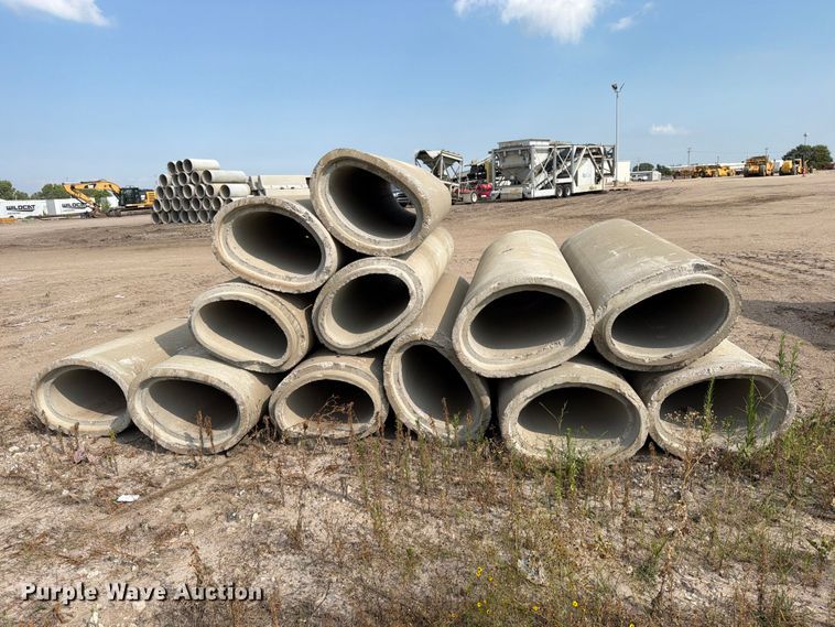 image for item MZ9712 Elliptical concrete drain pipes