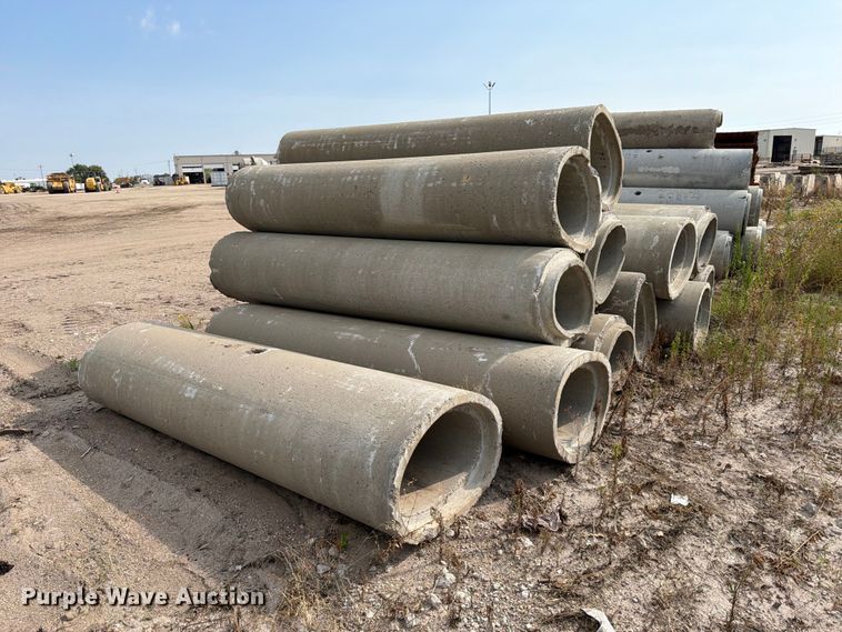 image for item MZ9712 Elliptical concrete drain pipes
