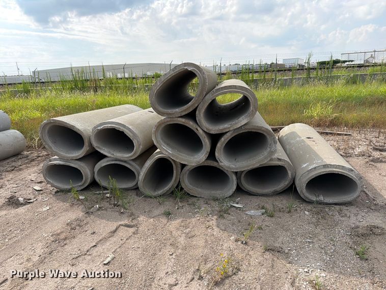 image for item MZ9712 Elliptical concrete drain pipes