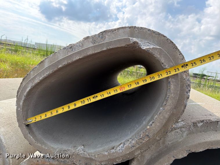 image for item MZ9712 Elliptical concrete drain pipes