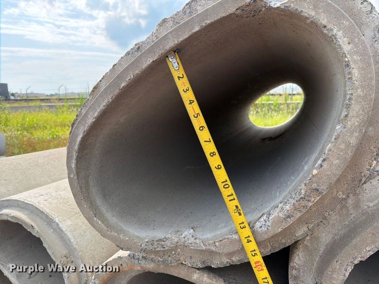 image for item MZ9712 Elliptical concrete drain pipes