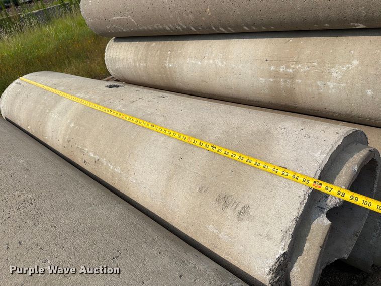 image for item MZ9712 Elliptical concrete drain pipes