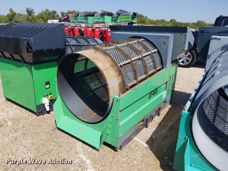 Erie Industries GF480 trommel screen