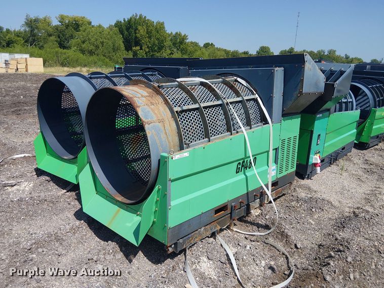 Erie Industries GF480 trommel screen