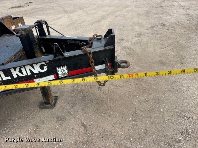 image for item NJ9258 2001 Trail King TKT20 tilt deck equipment trailer