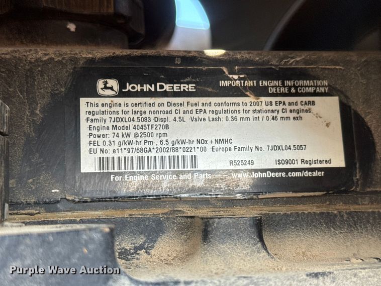image for item NJ9263 2008 Genie GTH-844 telehandler
