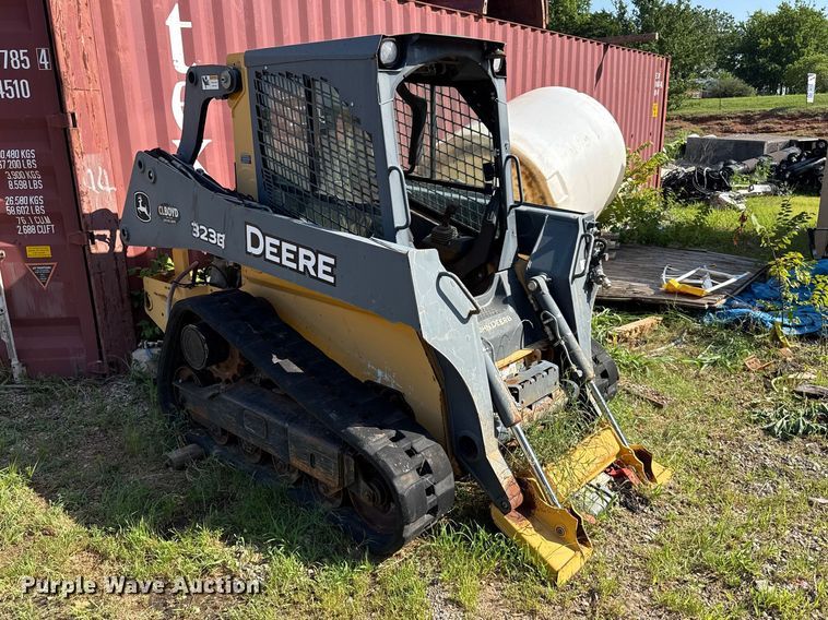 image for item NK9245 2015 John Deere 323E tracked skid steer loader