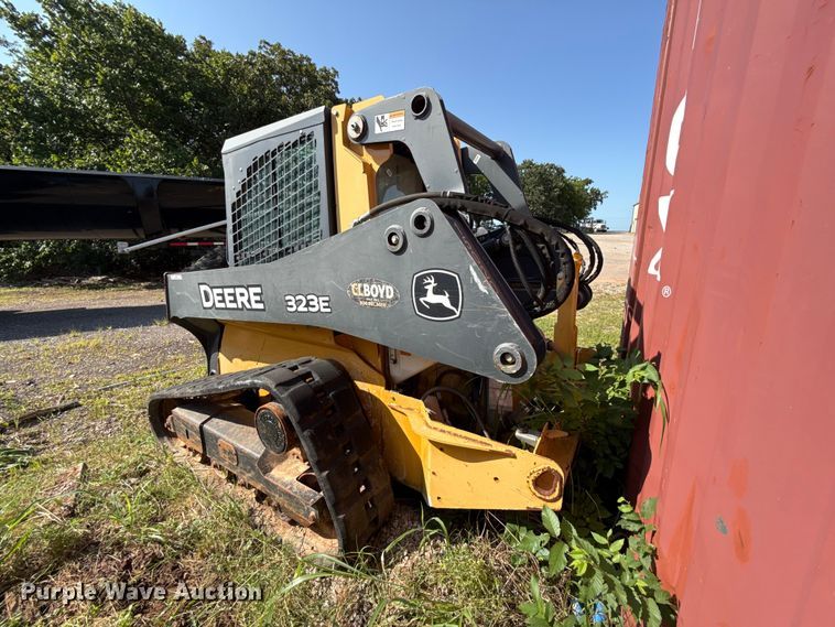image for item NK9245 2015 John Deere 323E tracked skid steer loader
