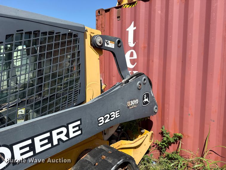 image for item NK9245 2015 John Deere 323E tracked skid steer loader