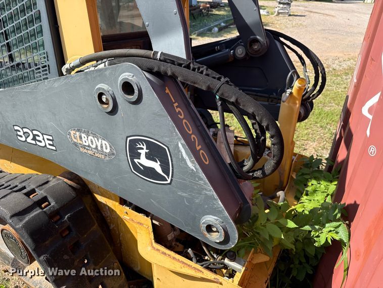 image for item NK9245 2015 John Deere 323E tracked skid steer loader