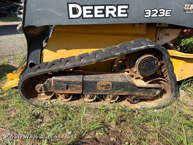 image for item NK9245 2015 John Deere 323E tracked skid steer loader