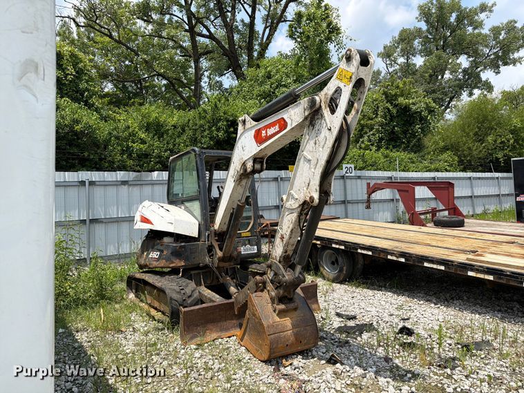 image for item YA3914 2021 Bobcat E60 mini excavator