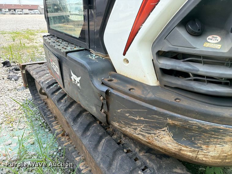 image for item YA3914 2021 Bobcat E60 mini excavator