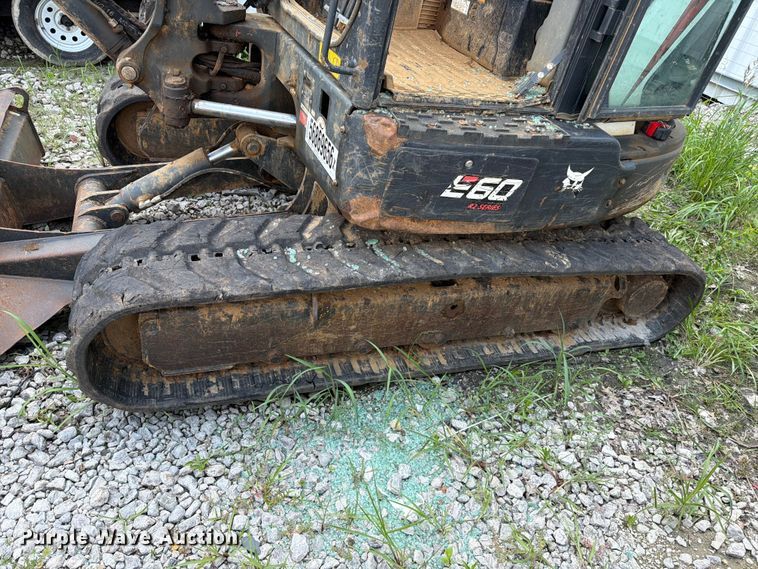 image for item YA3914 2021 Bobcat E60 mini excavator
