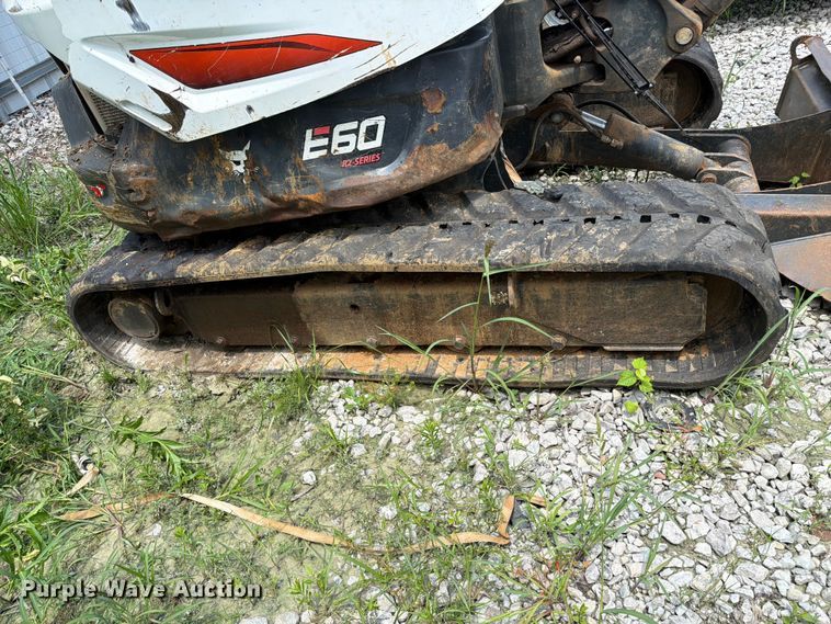 image for item YA3914 2021 Bobcat E60 mini excavator