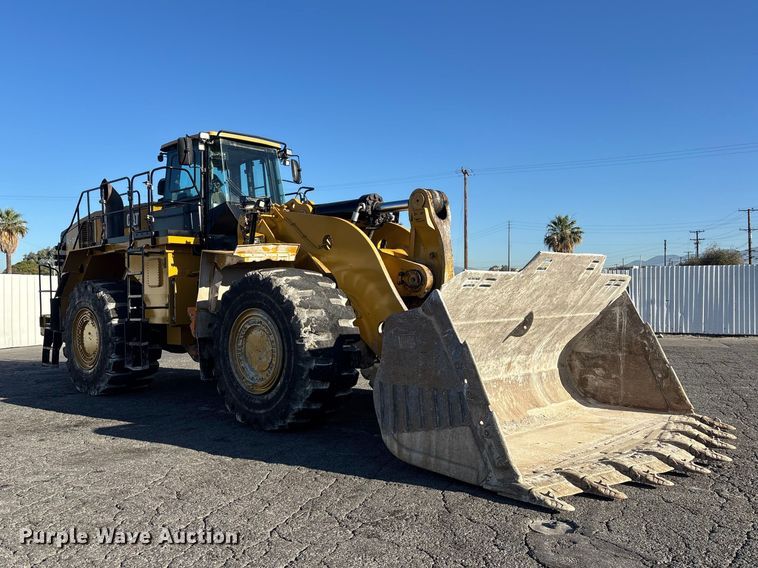image for item YA3978 2016 Caterpillar 988K wheel loader