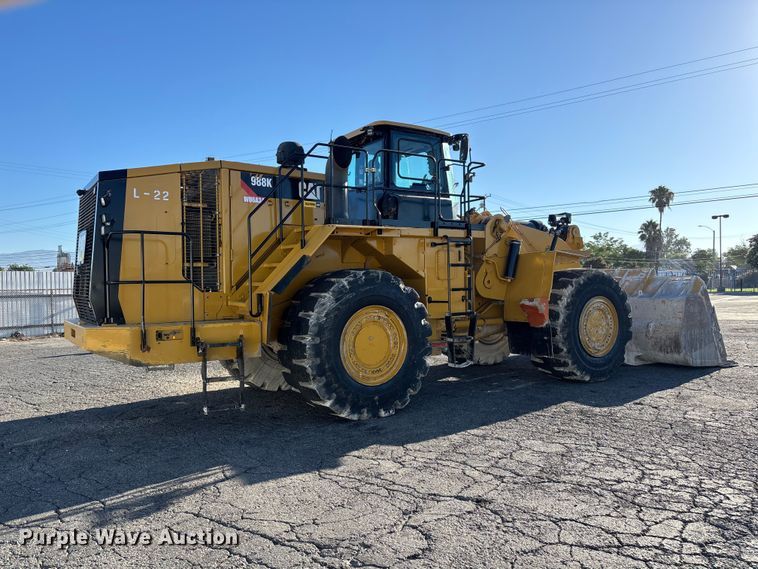 image for item YA3978 2016 Caterpillar 988K wheel loader
