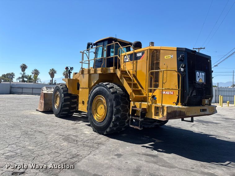 image for item YA3979 2015 Caterpillar 988K wheel loader