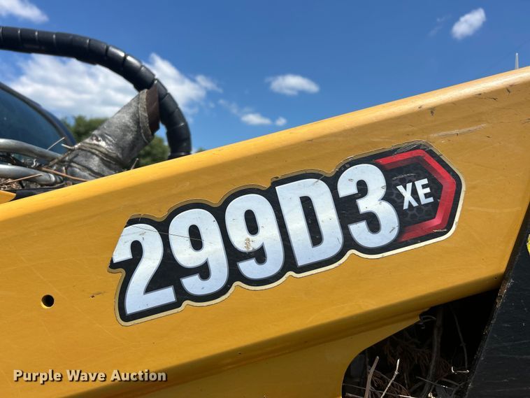 image for item YA4030 2019 Caterpillar 299D3 XE tracked skid steer loader