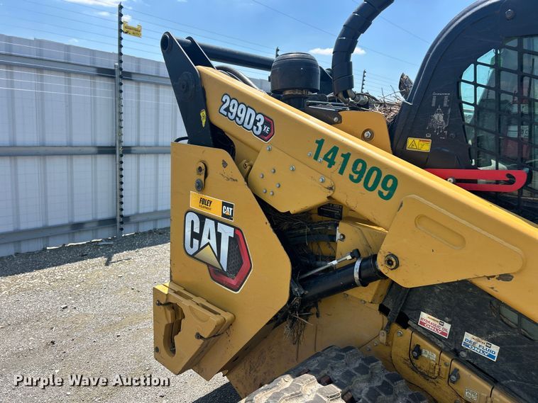 image for item YA4030 2019 Caterpillar 299D3 XE tracked skid steer loader