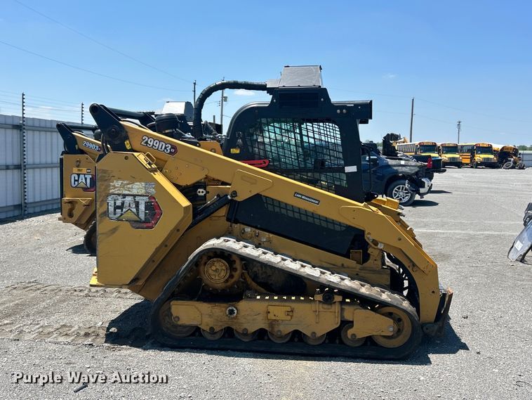 image for item YA4032 2021 Caterpillar 299D3 XE  tracked skid steer loader